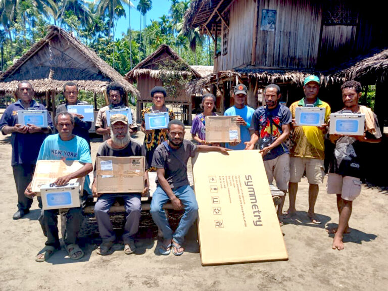 Answered Prayer: Solar Kit Delivery in PNG!